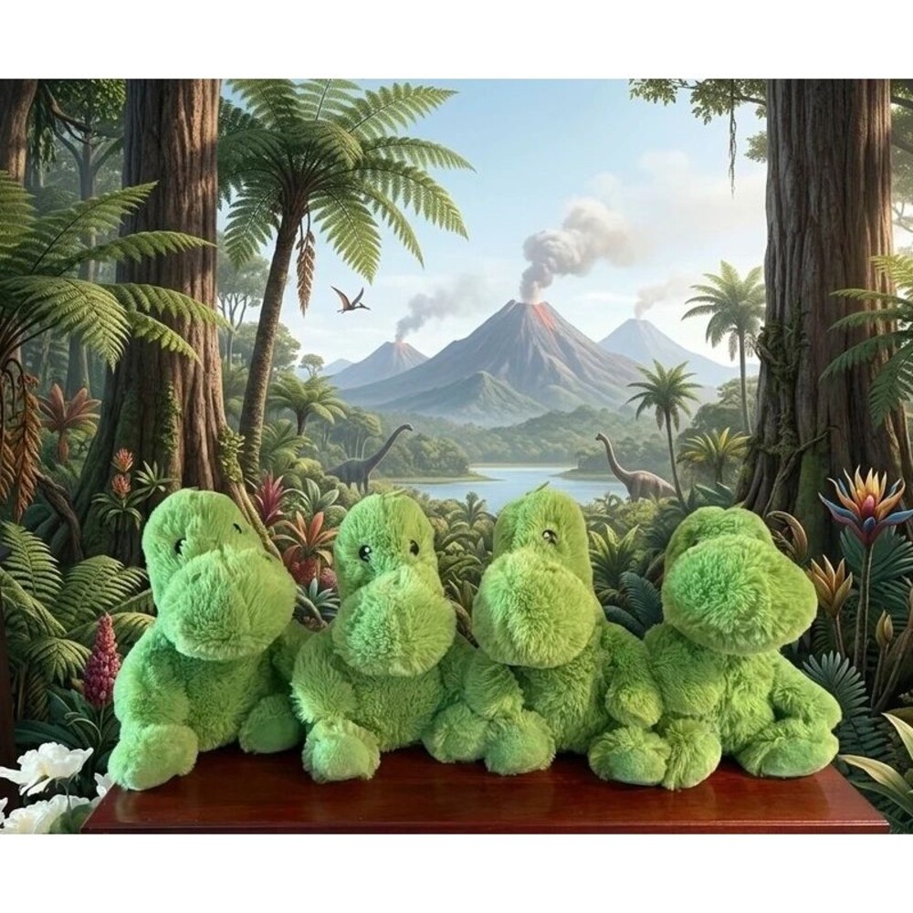 Plush Dinosaur Bundle